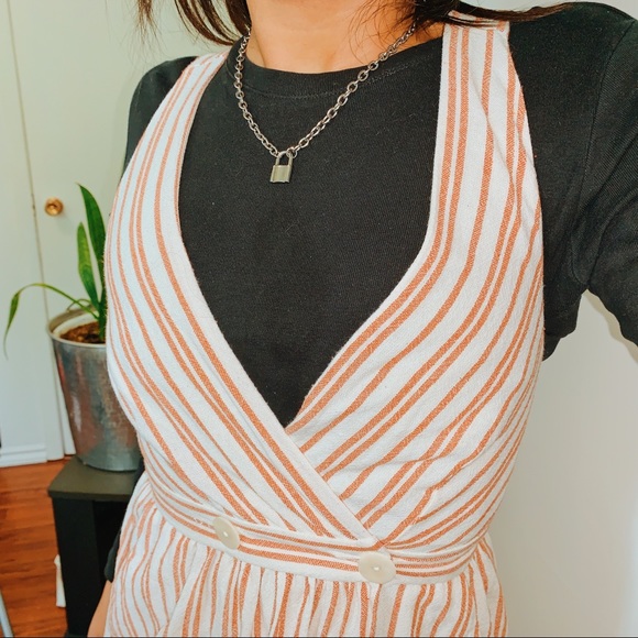 zara striped wrap dress bnwt - Picture 3 of 5